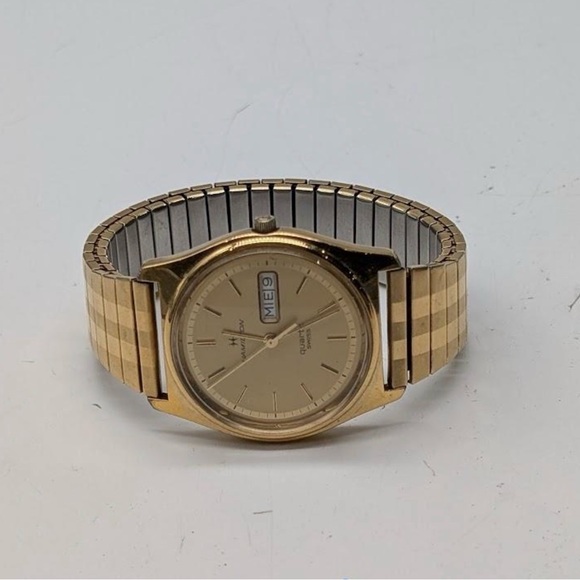 Hamilton vintage Gold Tone Men’s Day-Date Watch